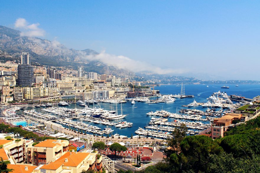 Hamnen i Monaco