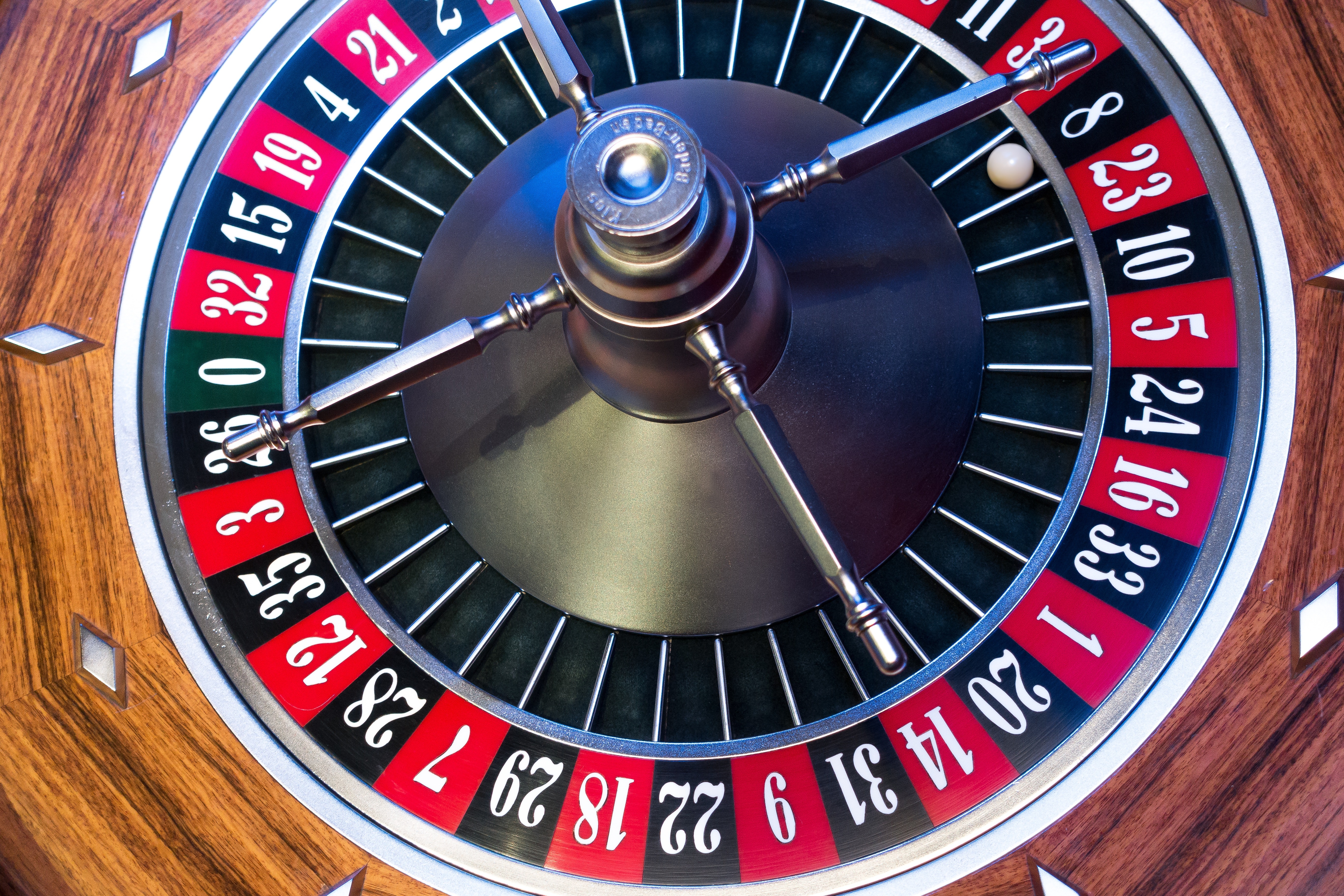 Ett klassiskt roulette-hjul
