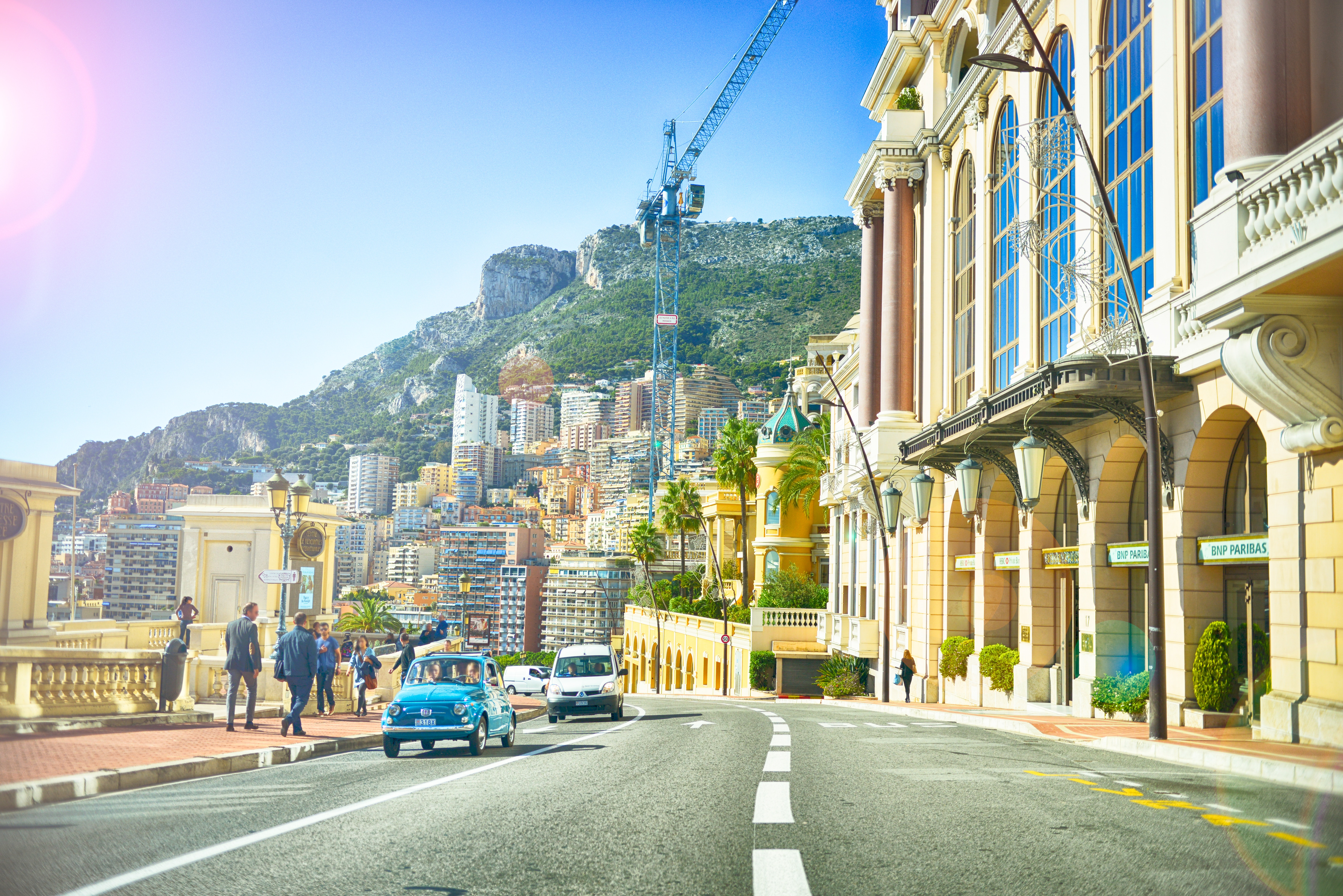 En väg i Monte Carlo